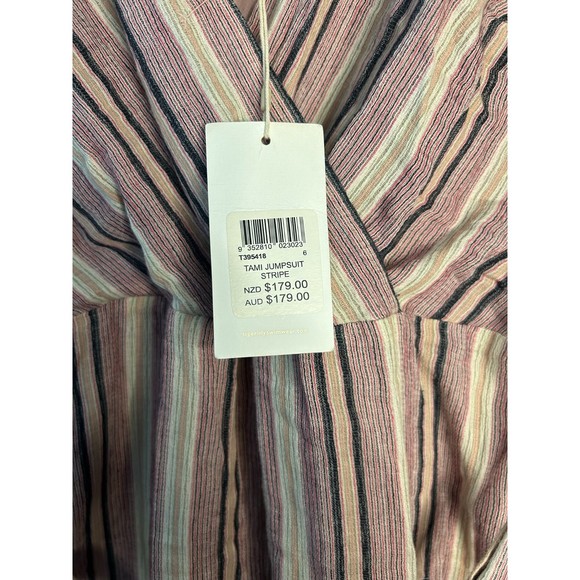 Women's TigerLily Striped Sleeveless Jumpsuit. SZ 2. Read Description! - Picture 5 of 7